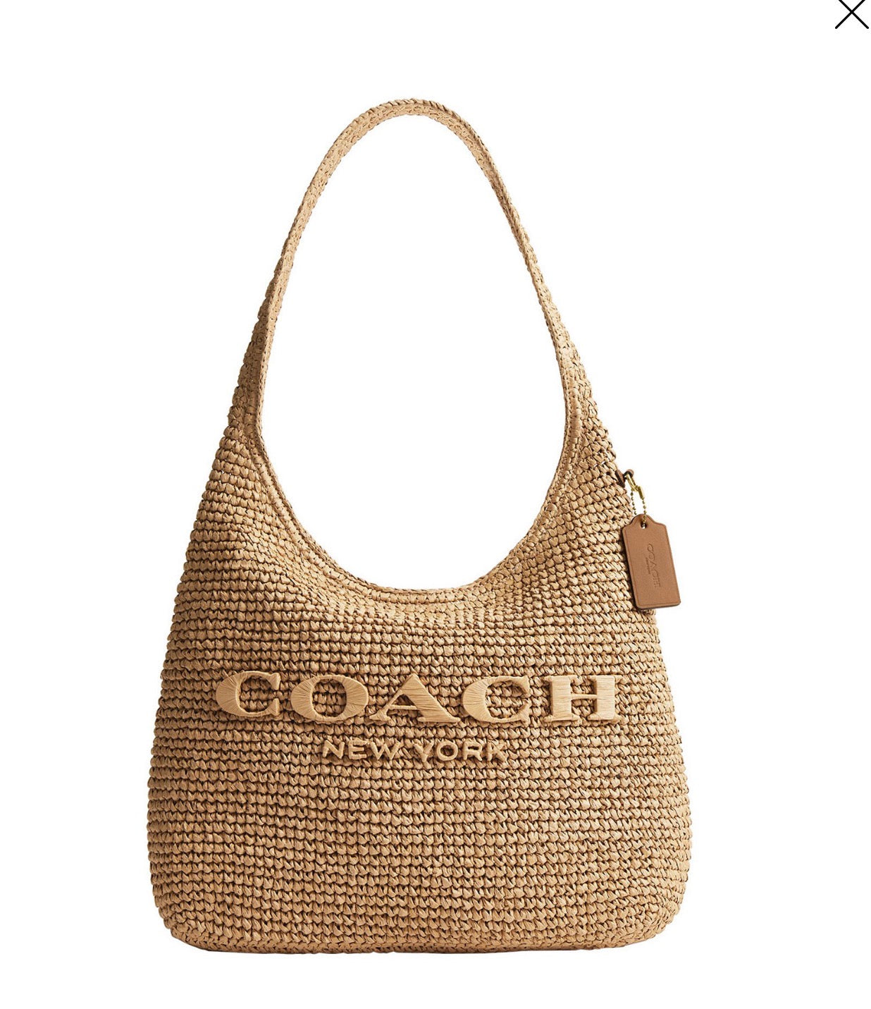 Coach專櫃  草編 Brooklyn 34