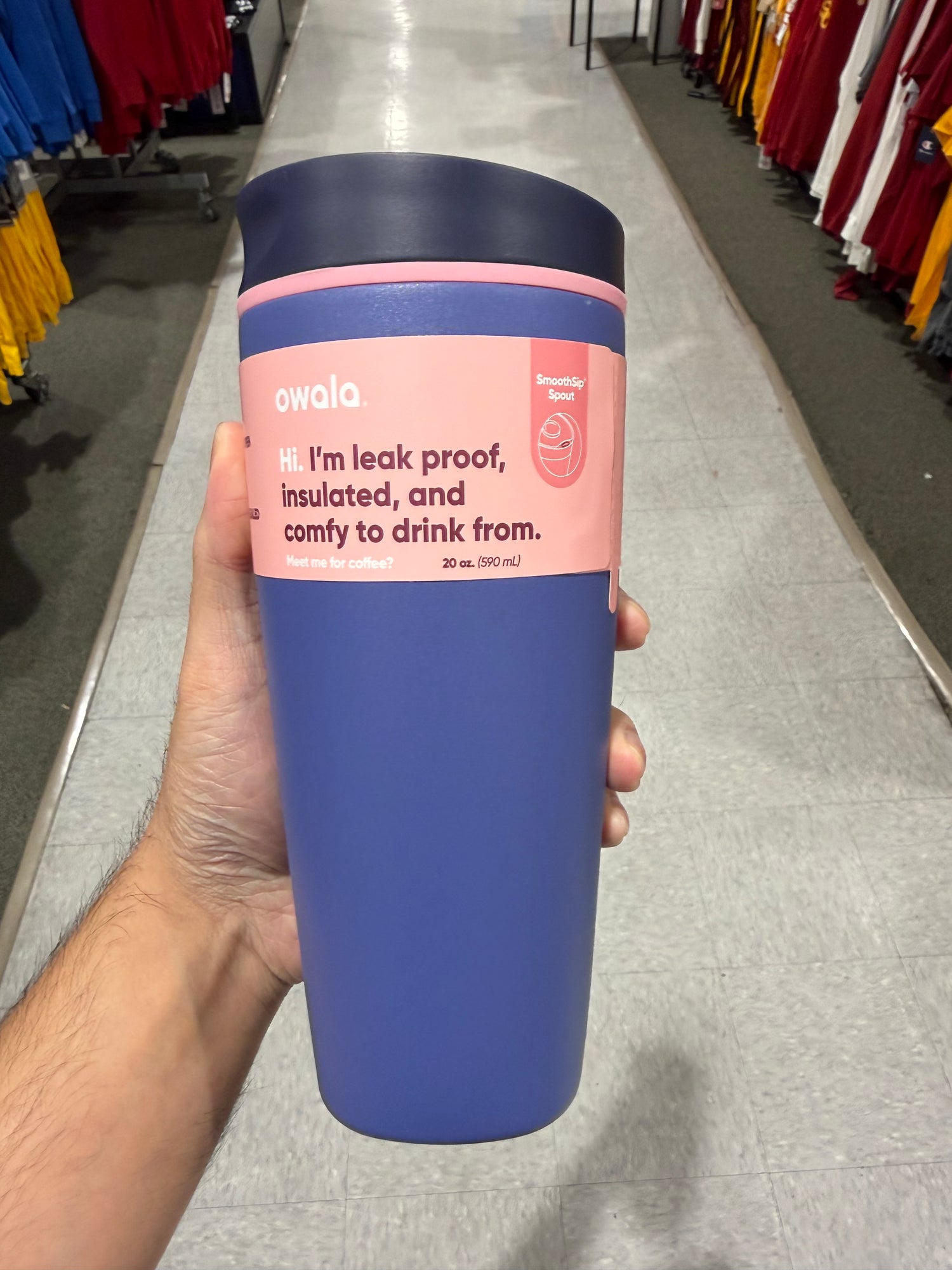 Owala 不漏咖啡杯 - Blue Jay