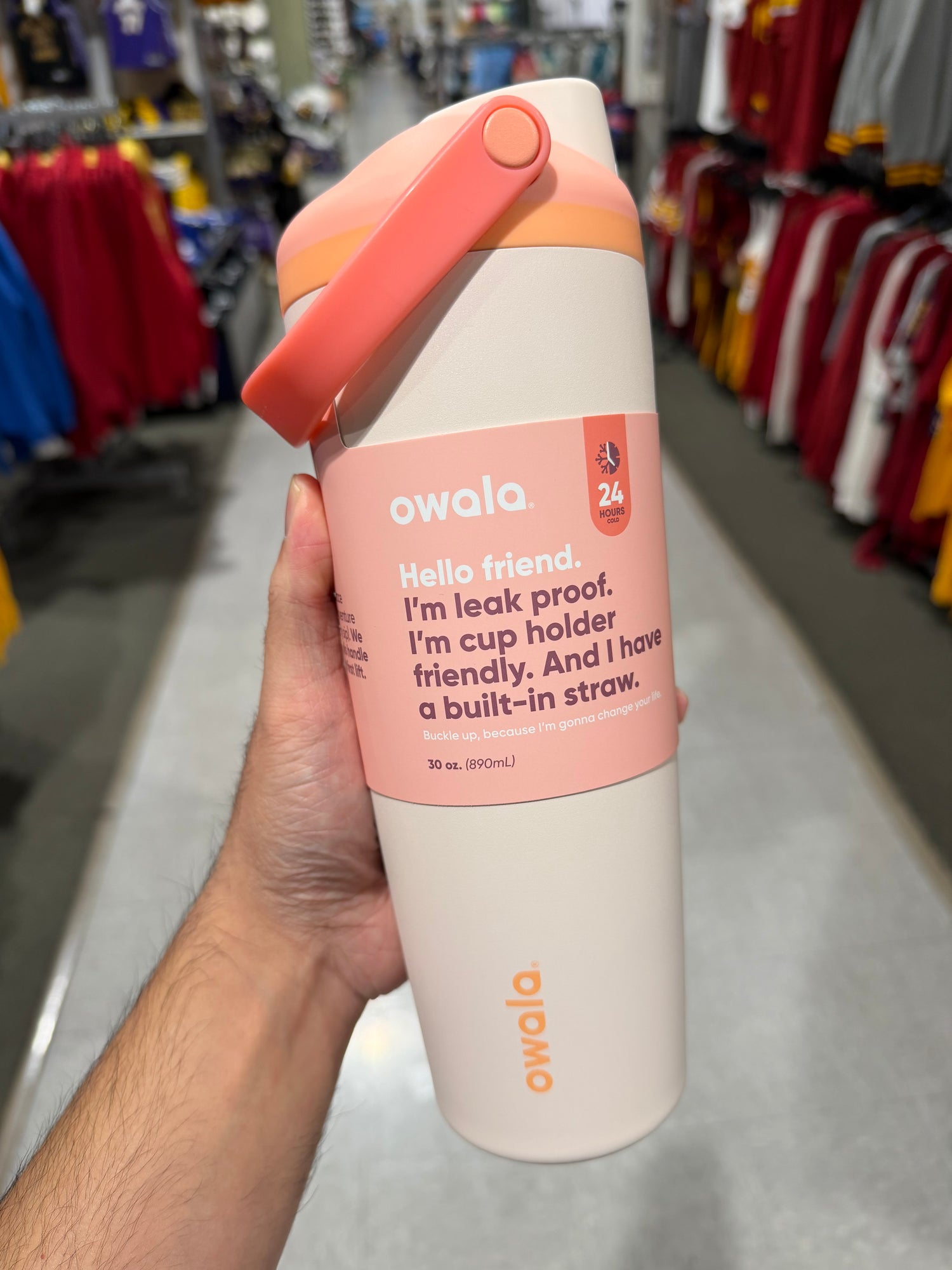 Owala 輕鬆喝  水蜜桃 - Sparkling Sorbet