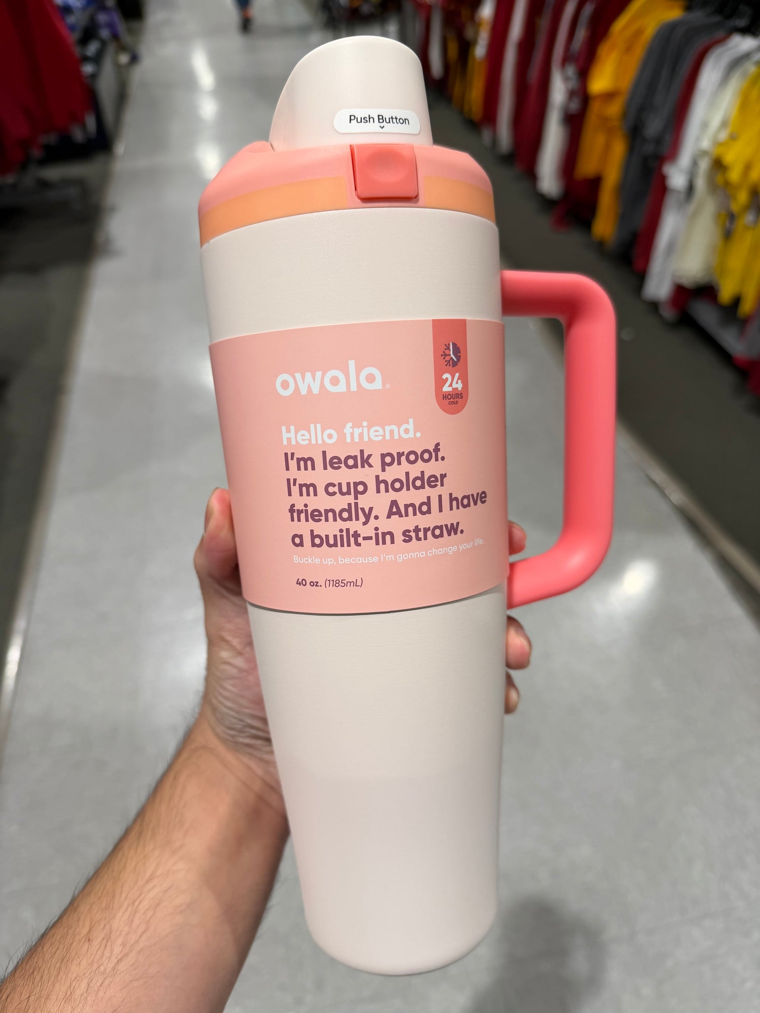 Owala 輕鬆喝  水蜜桃 - Sparkling Sorbet