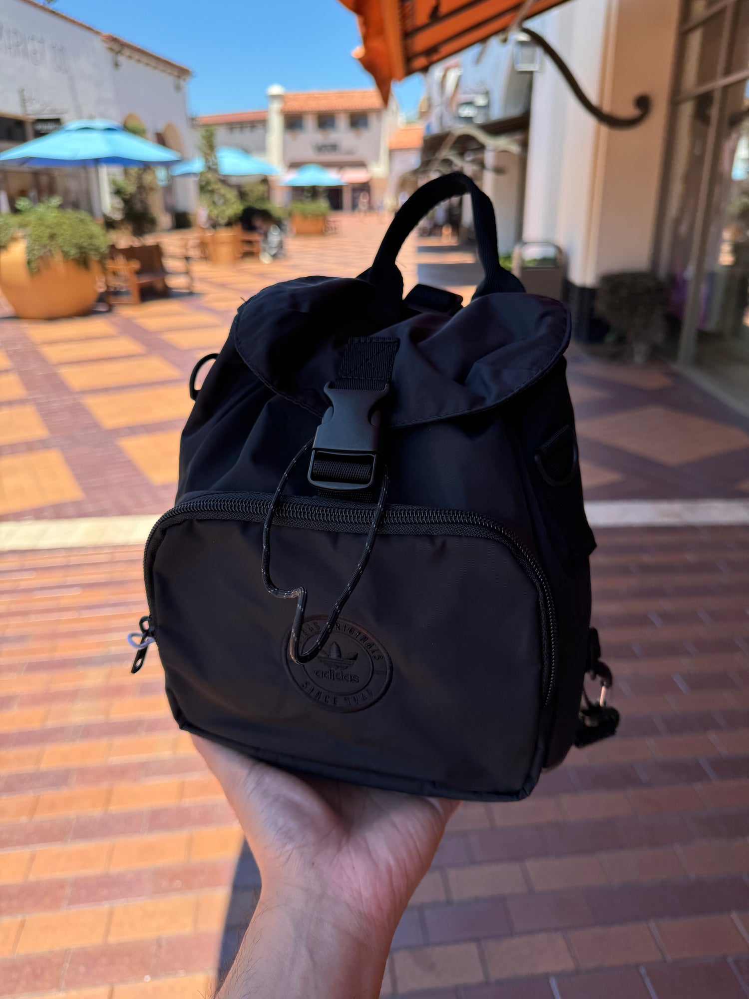 Adidas micro 3.0 迷你三用後背包 黑色