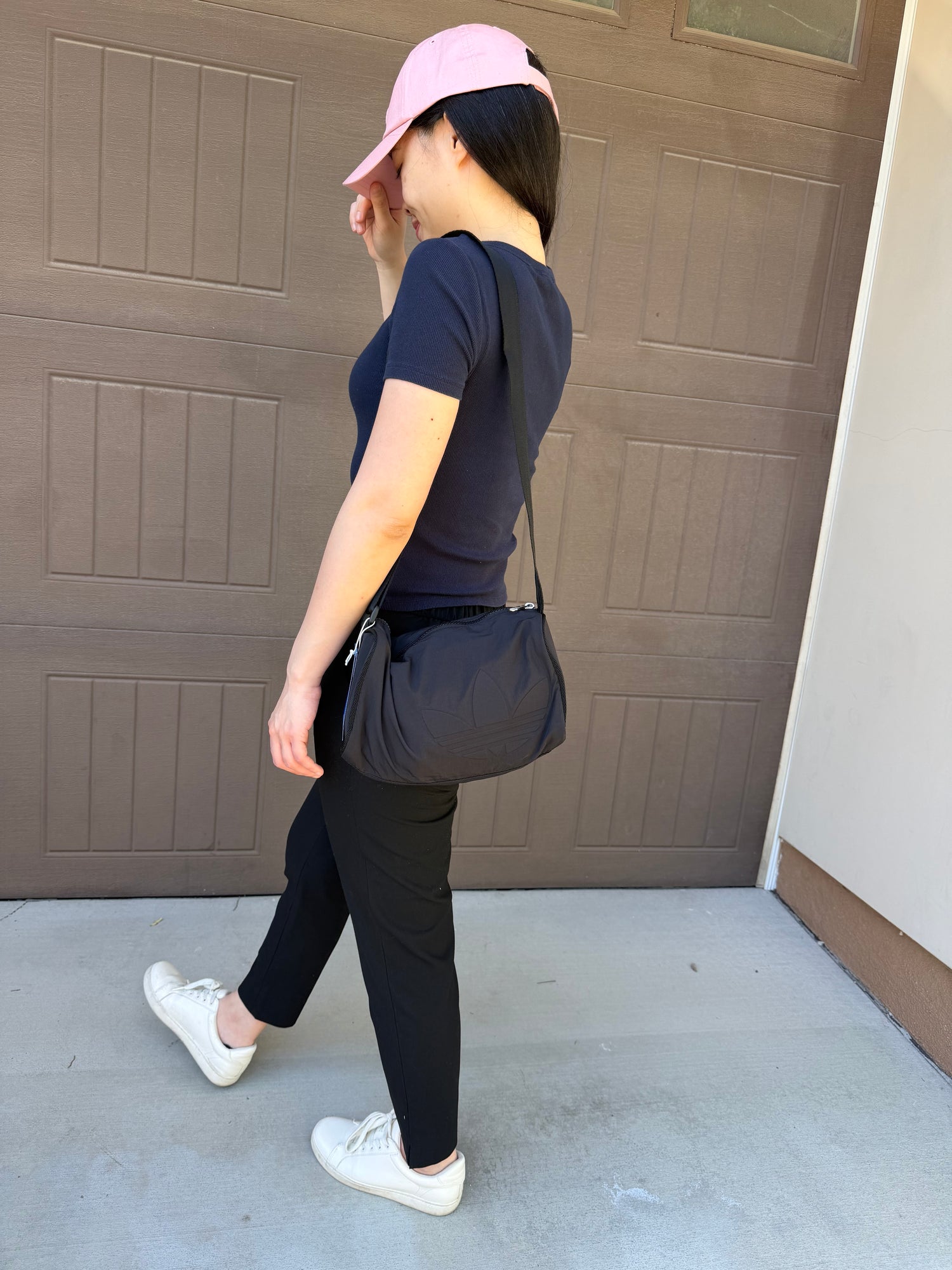 Adidas 迷你旅行包 黑色