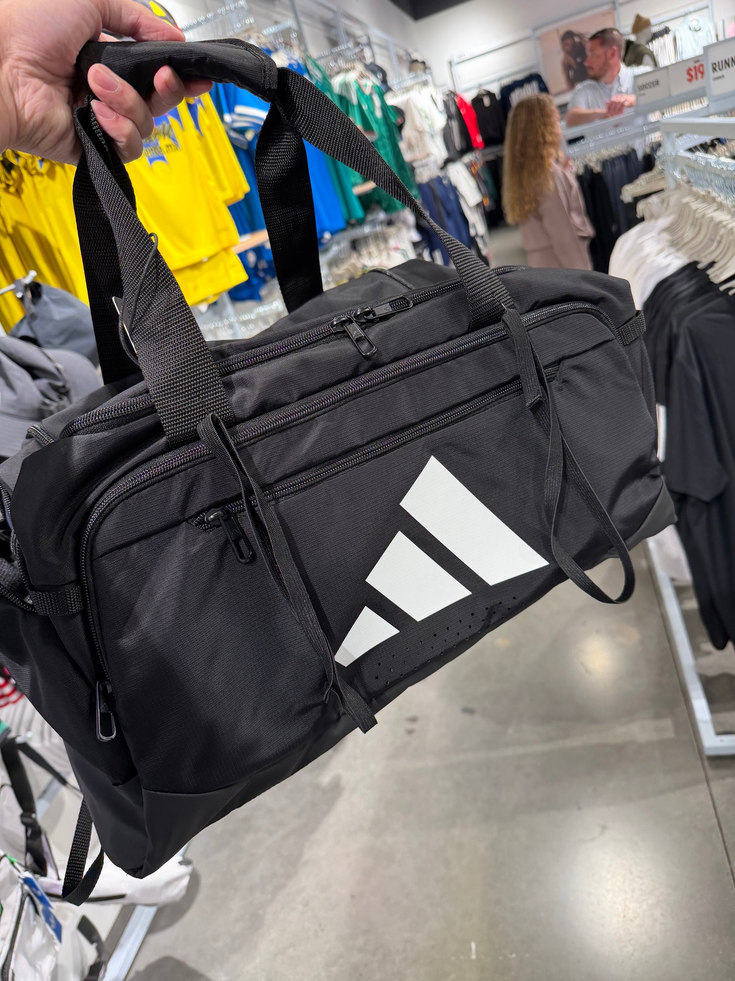 Adidas 旅行袋 黑色