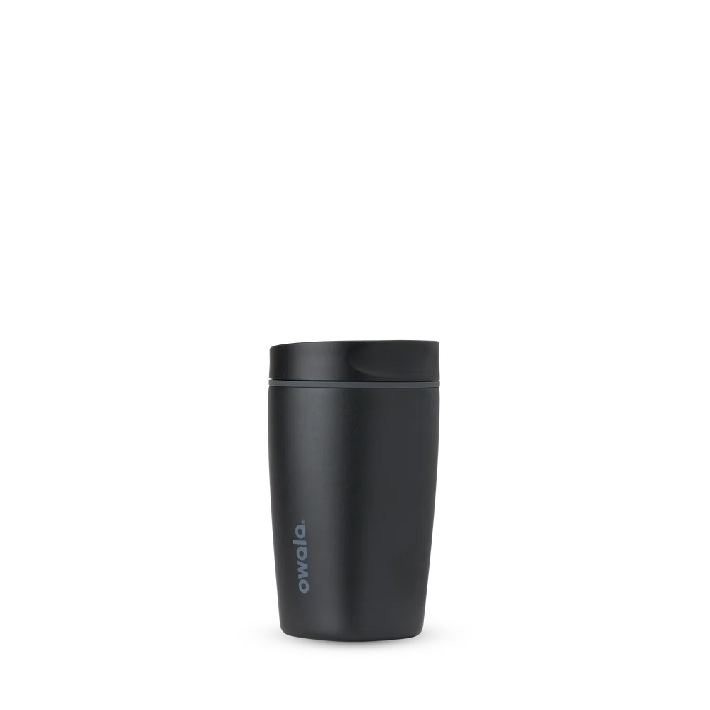 Owala 不漏咖啡杯 陶瓷內裡 - 霧面黑 - Very Very Dark - 355ml