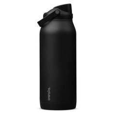 Owala 拉手吸管不銹鋼冷水壺 - 霧面黑 - Very Very Dark - 1890ml