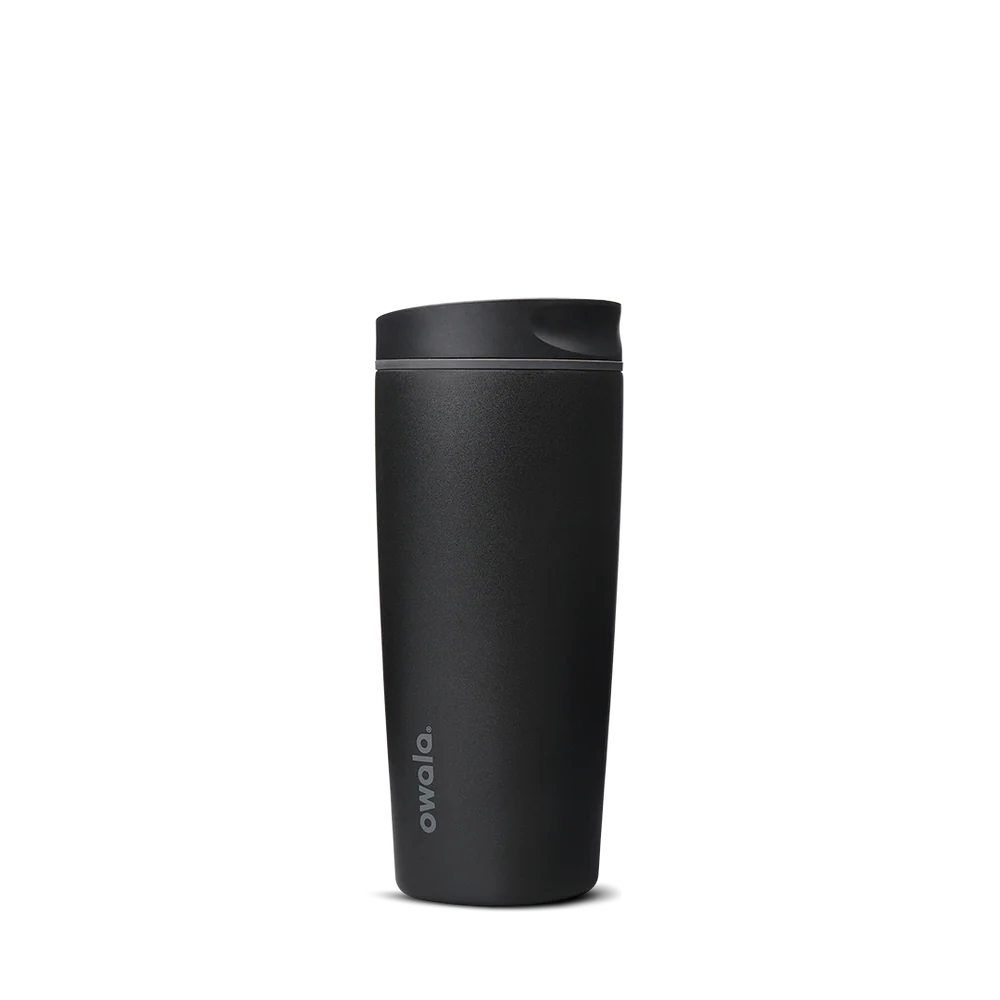 Owala 不漏咖啡杯 陶瓷內裡 - 霧面黑 - Very Very Dark - 590ml