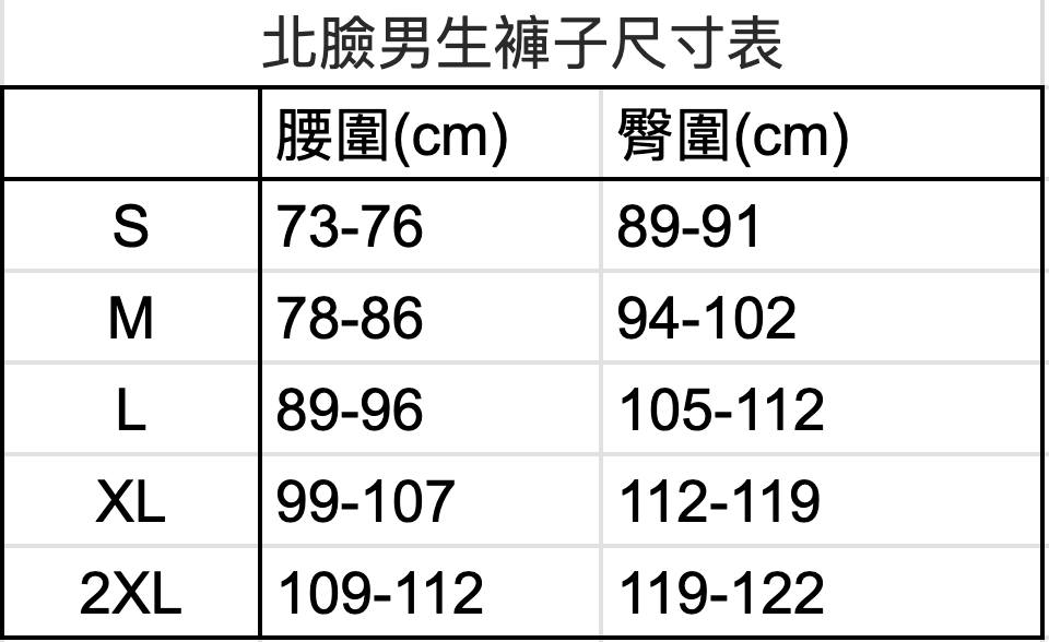 北臉 男生 經典logo棉褲