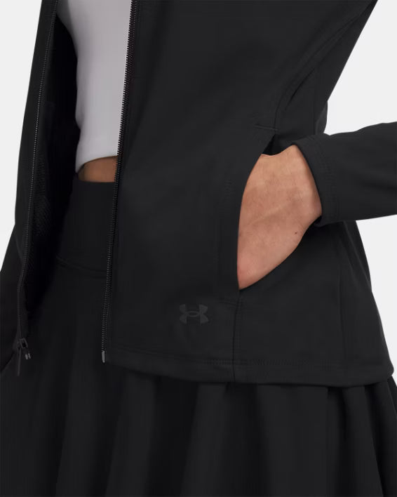 UA專櫃 女生 奶油外套 黑色 L