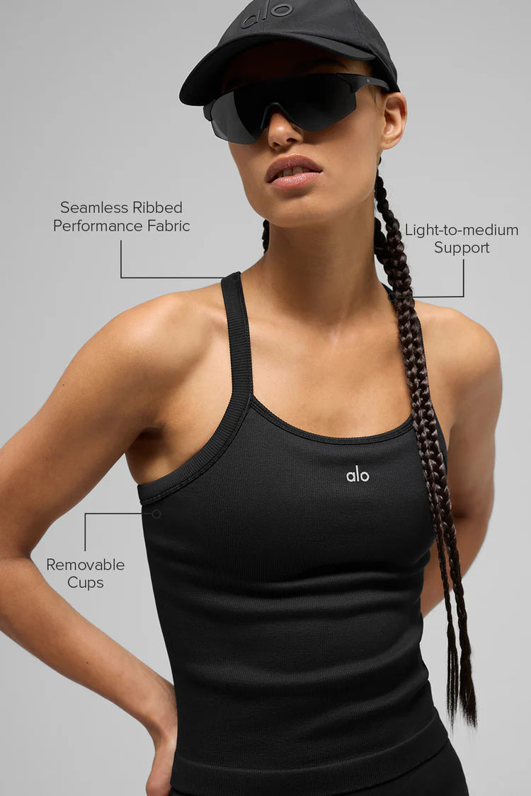 Alo 女生 全長羅紋Bra top