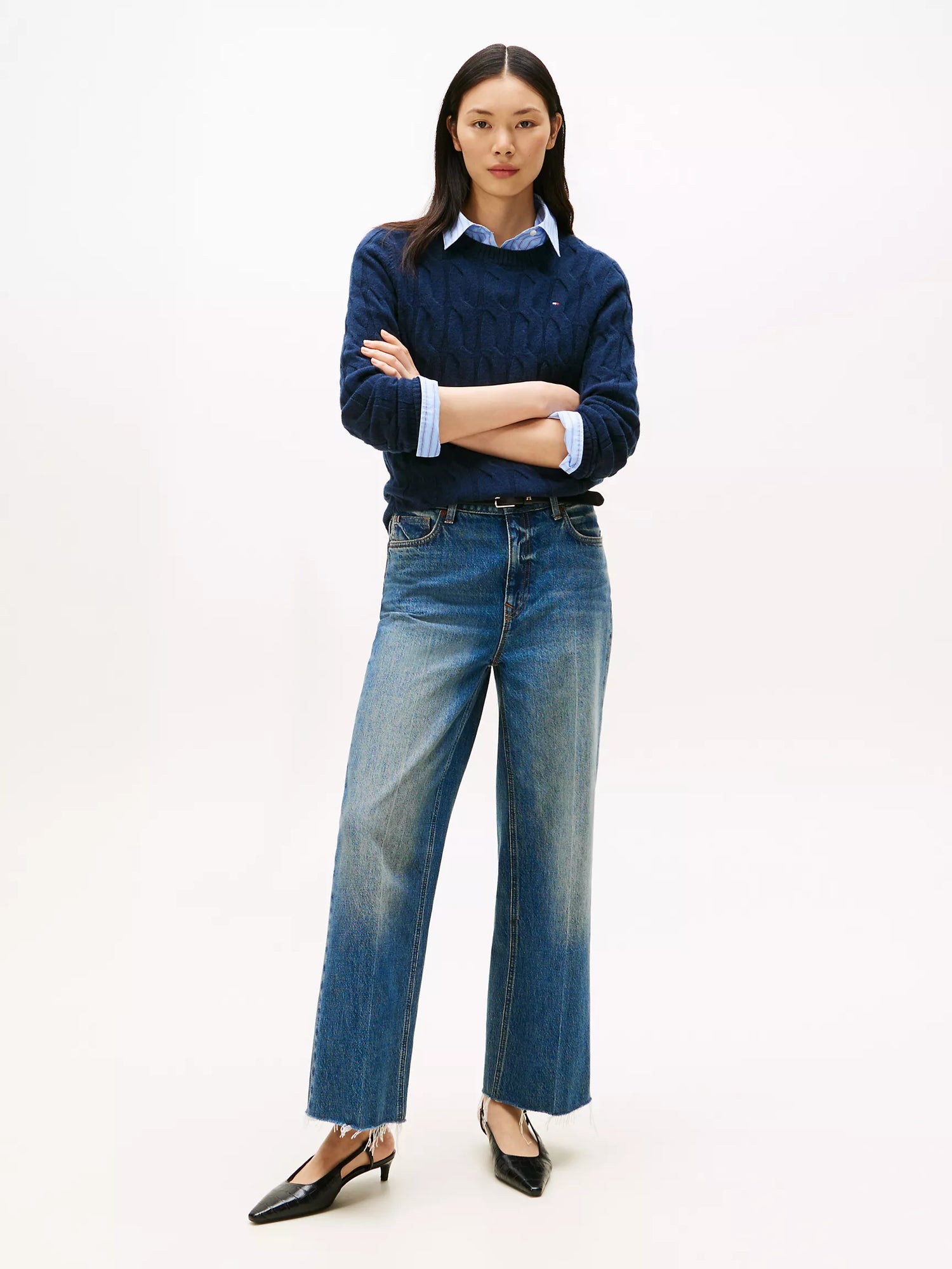 Tommy 女生 100%羊毛毛衣