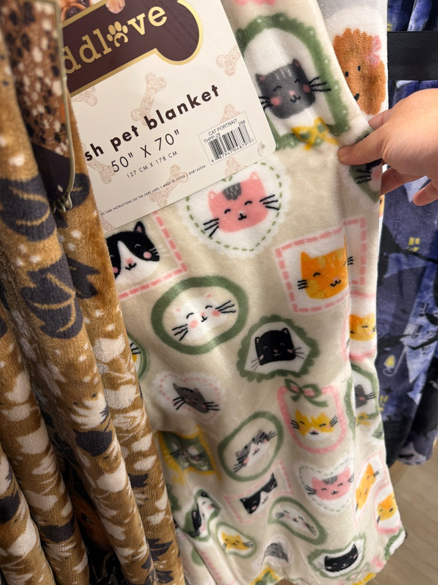 挖寶 世界上最舒服的毯子 貓咪