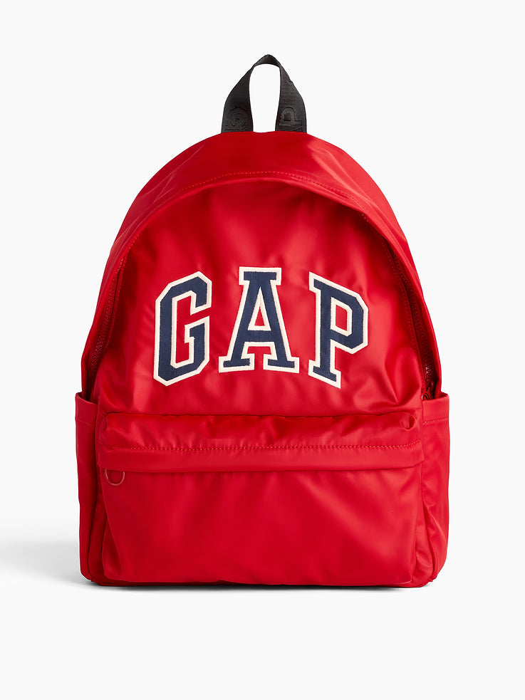 Gap Logo尼龍後背包 - 紅色