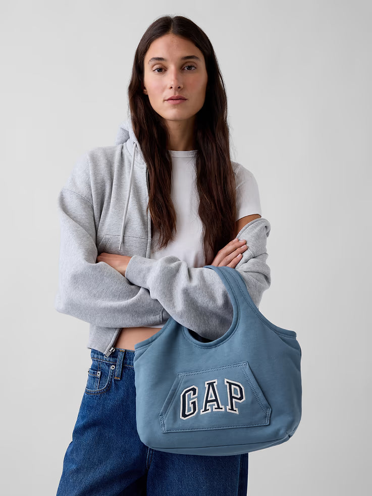 Gap 帽T托特包 小款 - 淺藍