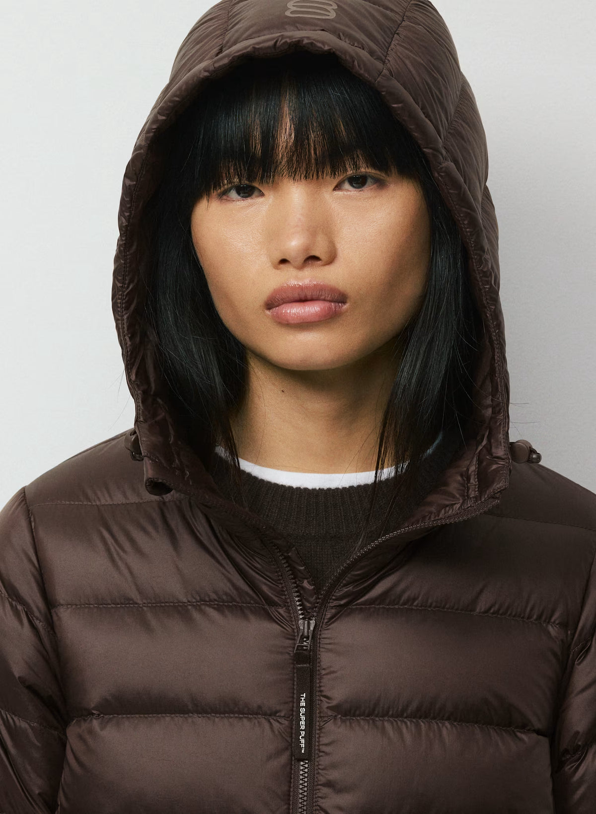 Aritzia 女生 Superpuff 好收納真羽絨外套 800 - 巧克力色