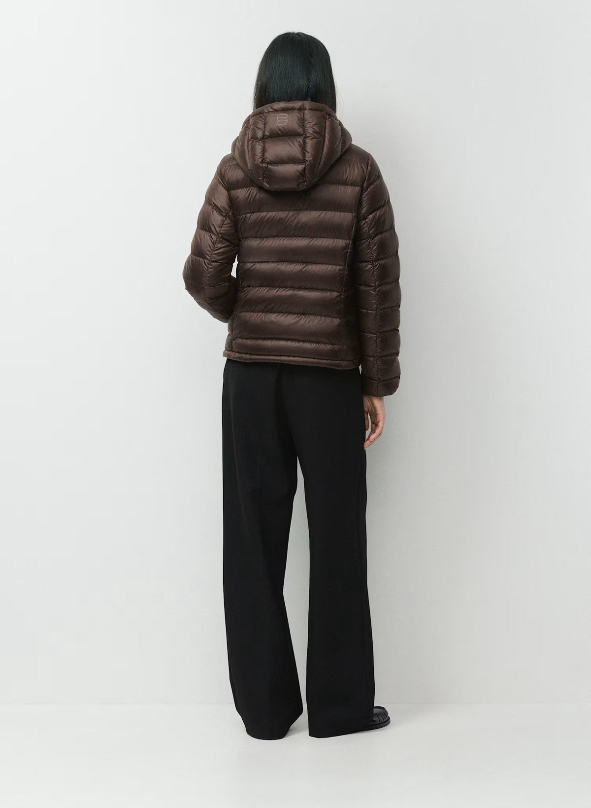 Aritzia 女生 Superpuff 好收納真羽絨外套 800 - 巧克力色