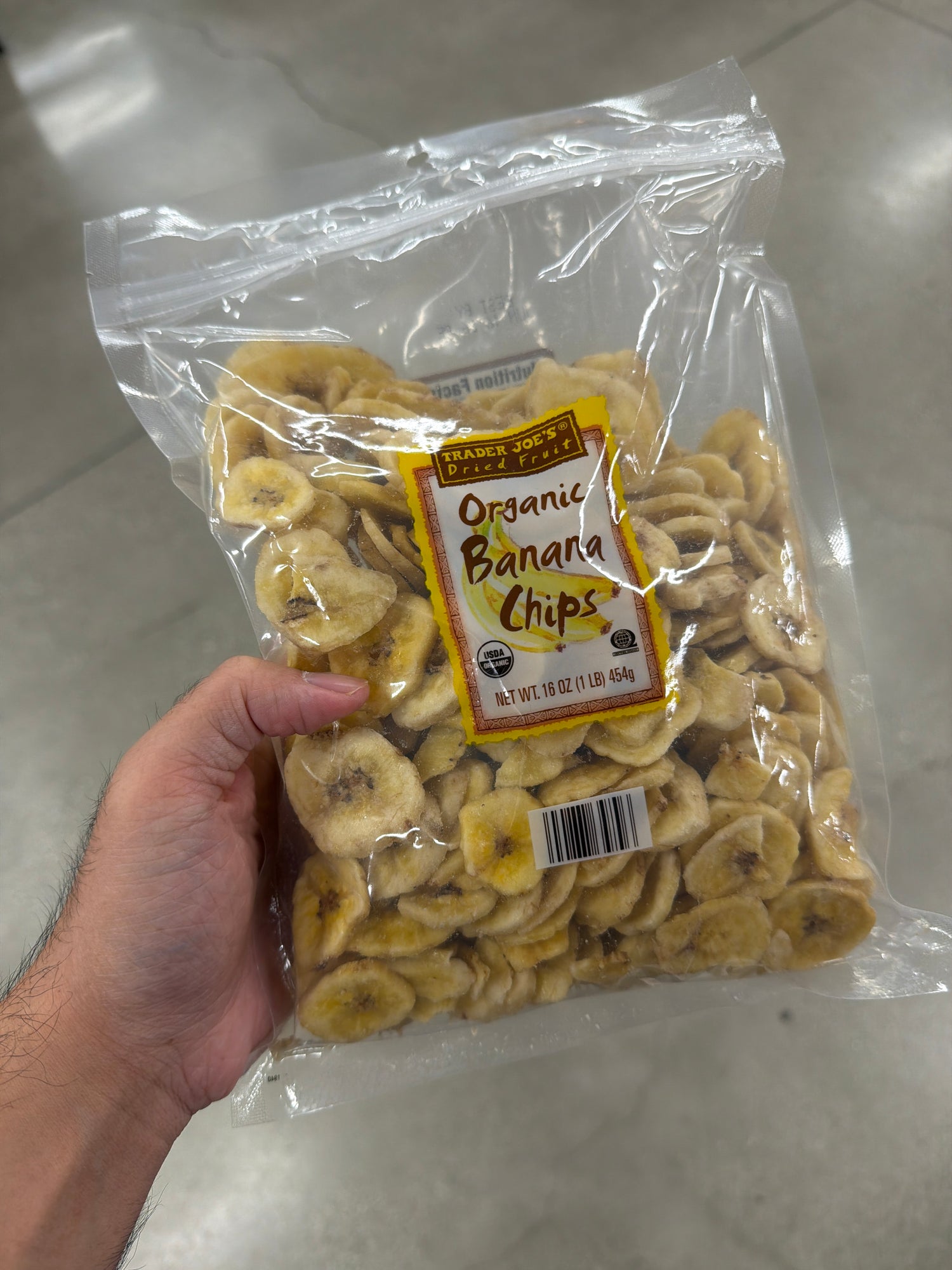 TJ果乾 有機香蕉乾 454g