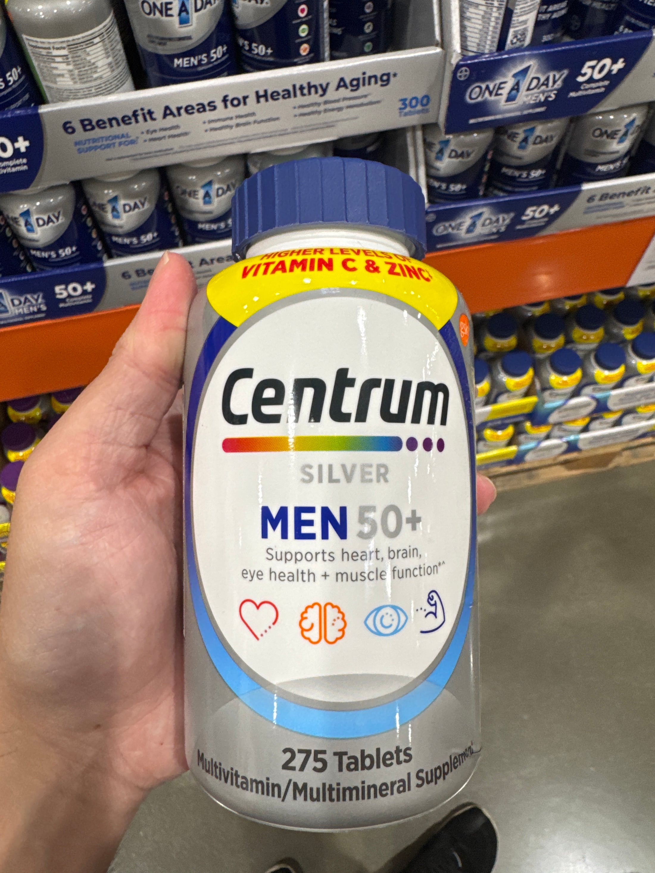 Costco 善存 - 男生銀寶 -  275顆
