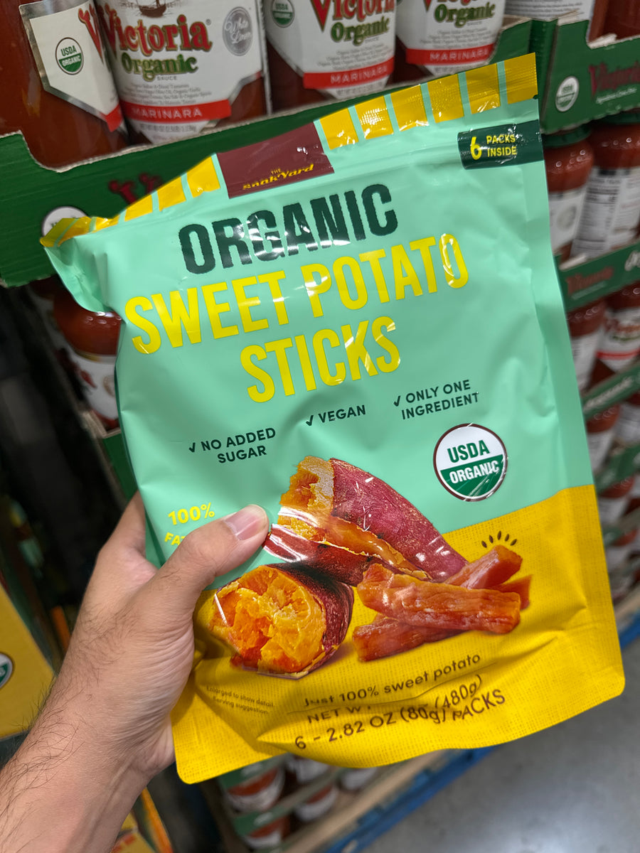Costco 有機地瓜條 480g(6小包)