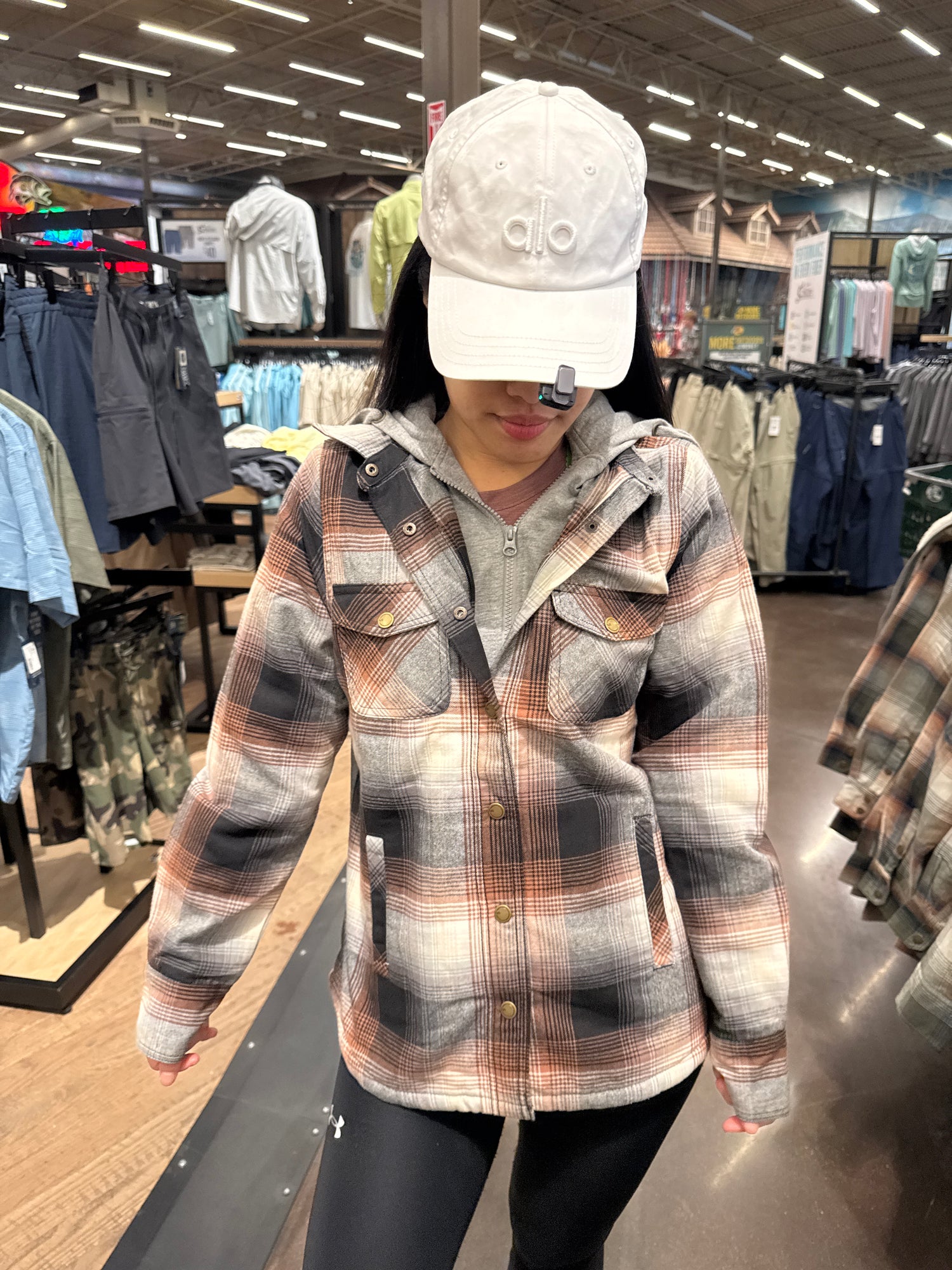 Natural Reflection Briar熊寶寶毛格紋外套