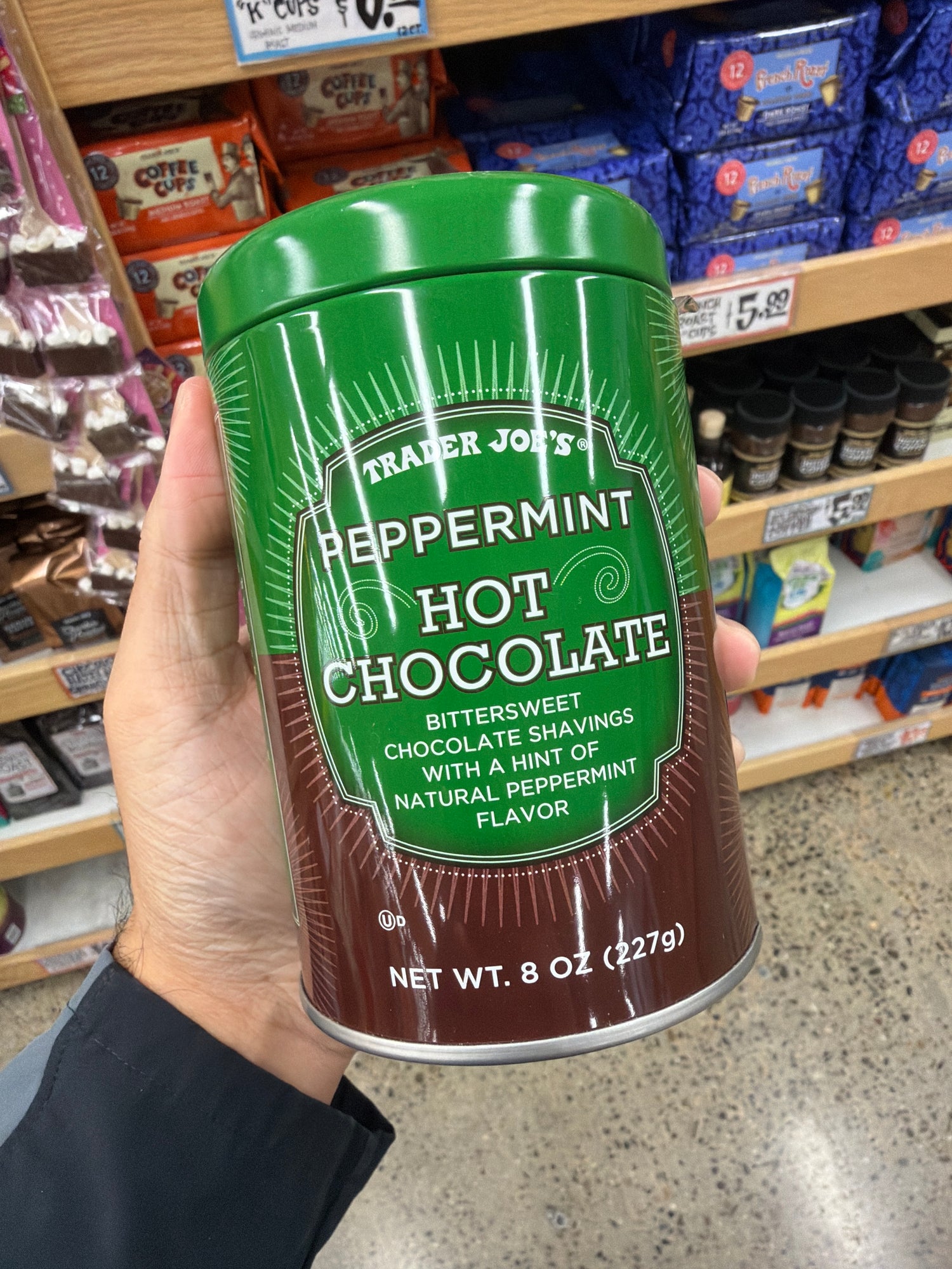 TJ 熱巧克力 薄荷巧克力口味 227g