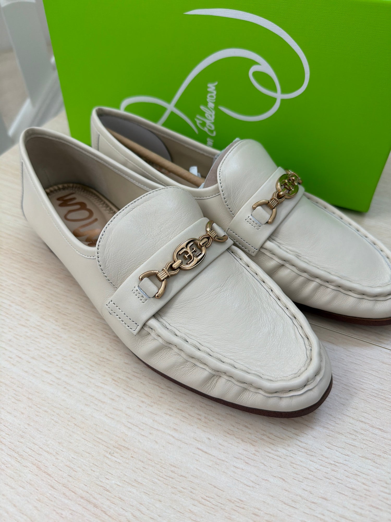 Sam Edelman Lucca 樂福鞋 米白 24.5cm