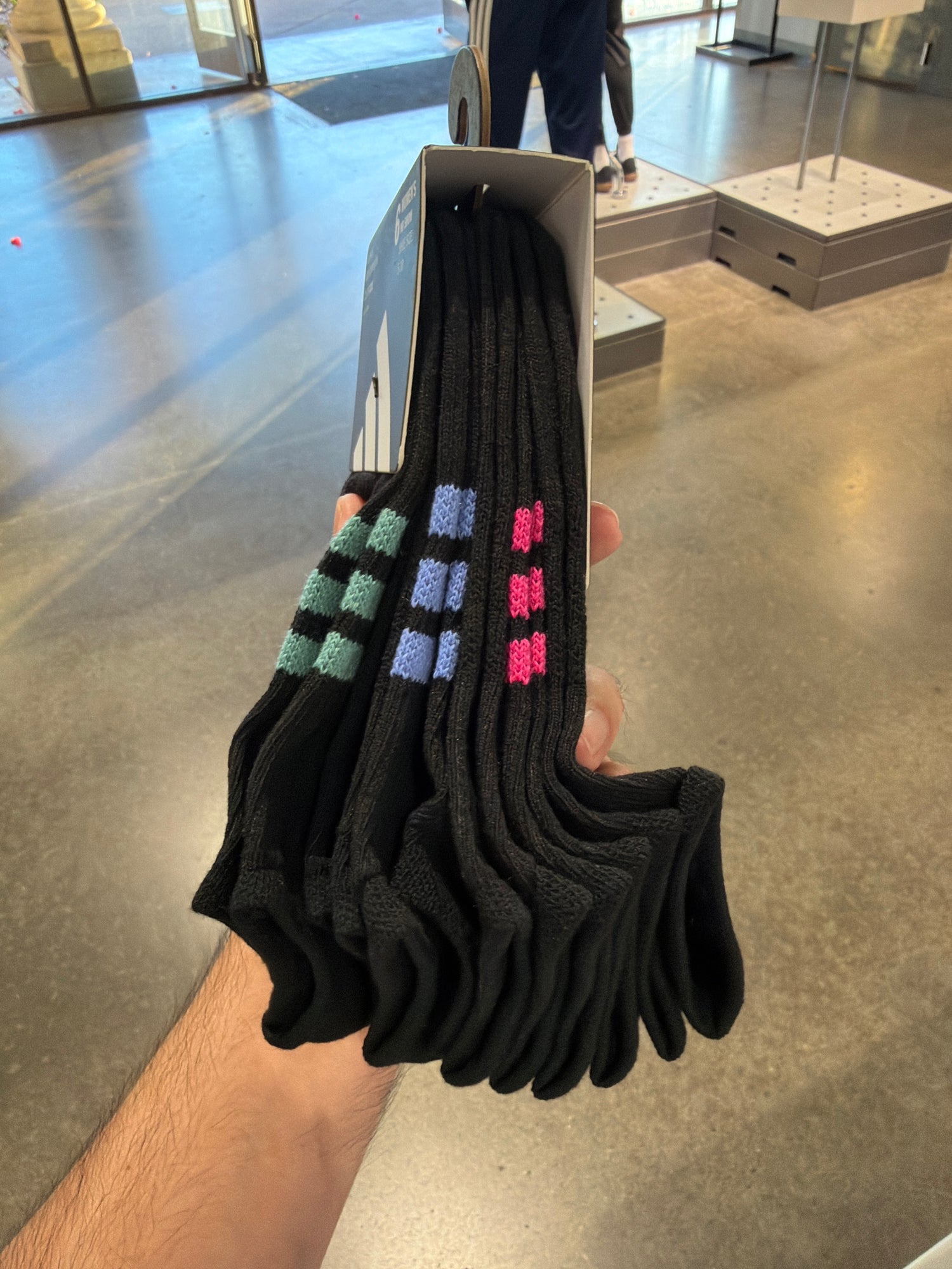 Adidas 女生 Climacool 隱形襪 六雙組 - 5160409