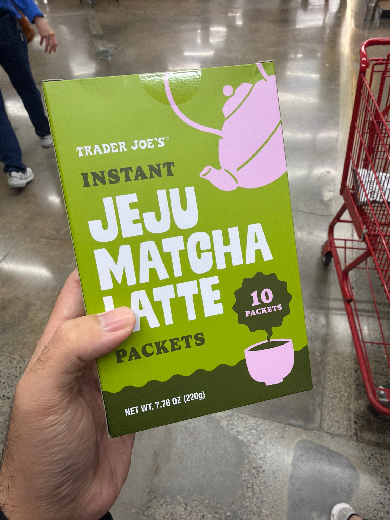 TJ 濟州抹茶拿鐵 10包