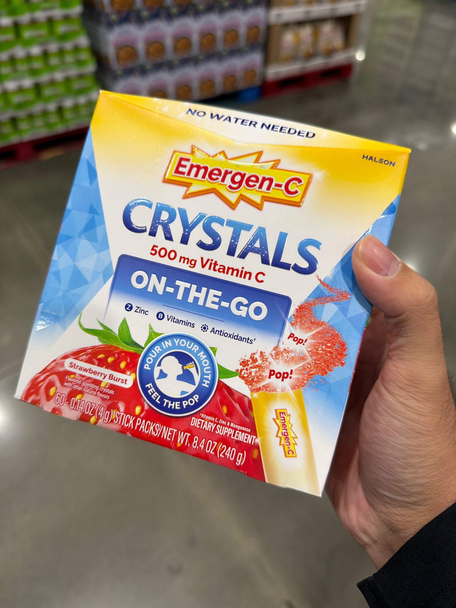 Costco Emergen-C 維他命C旅行組[不用泡水]