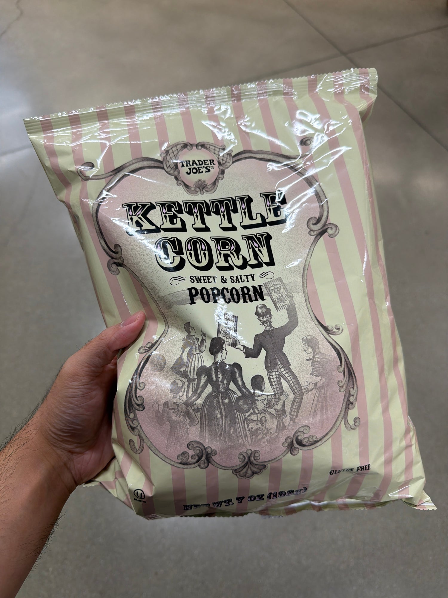 Trader Joes 鹹甜爆米花 198g