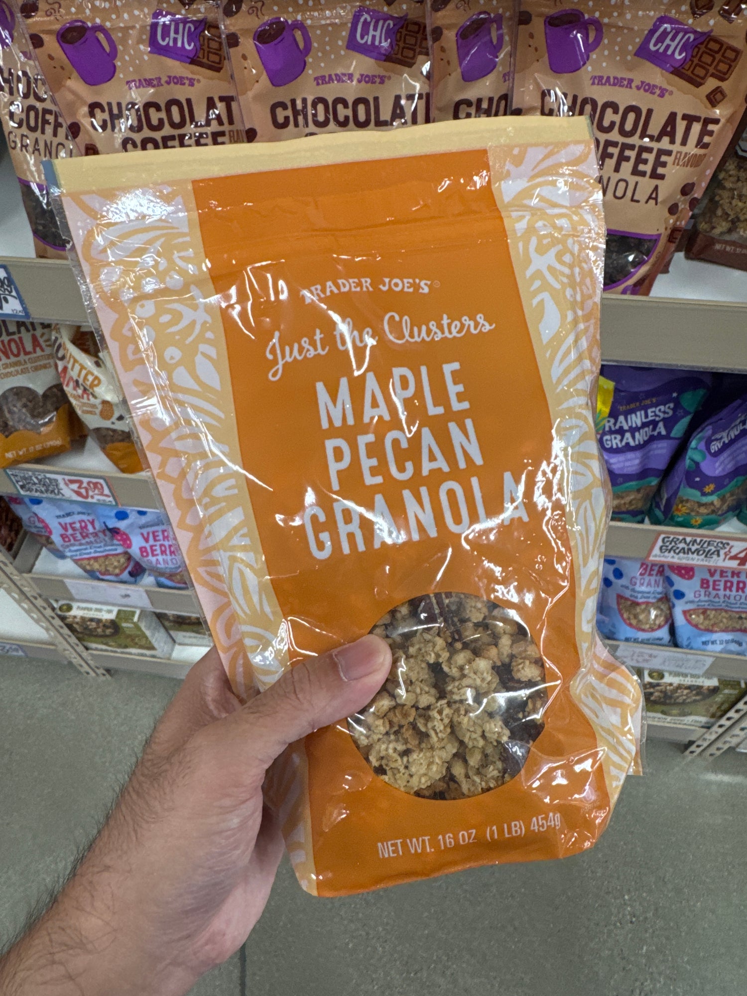 TJ 楓糖胡桃殼麥片 454g