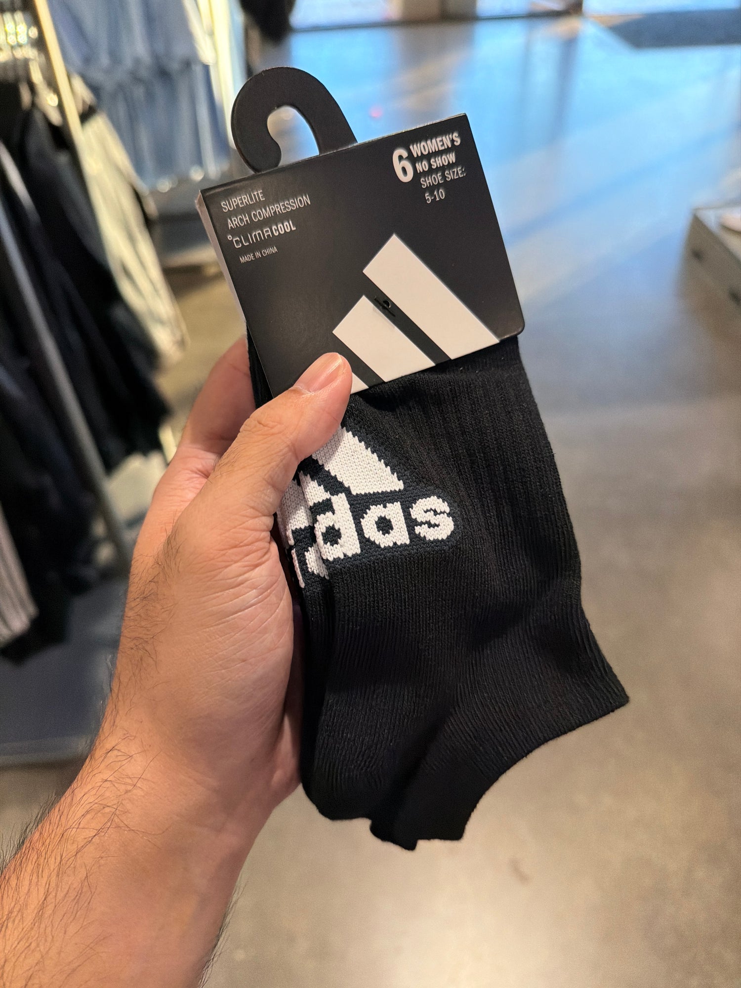 Adidas 女生 Climacool 隱形襪 六雙組 - 5157841