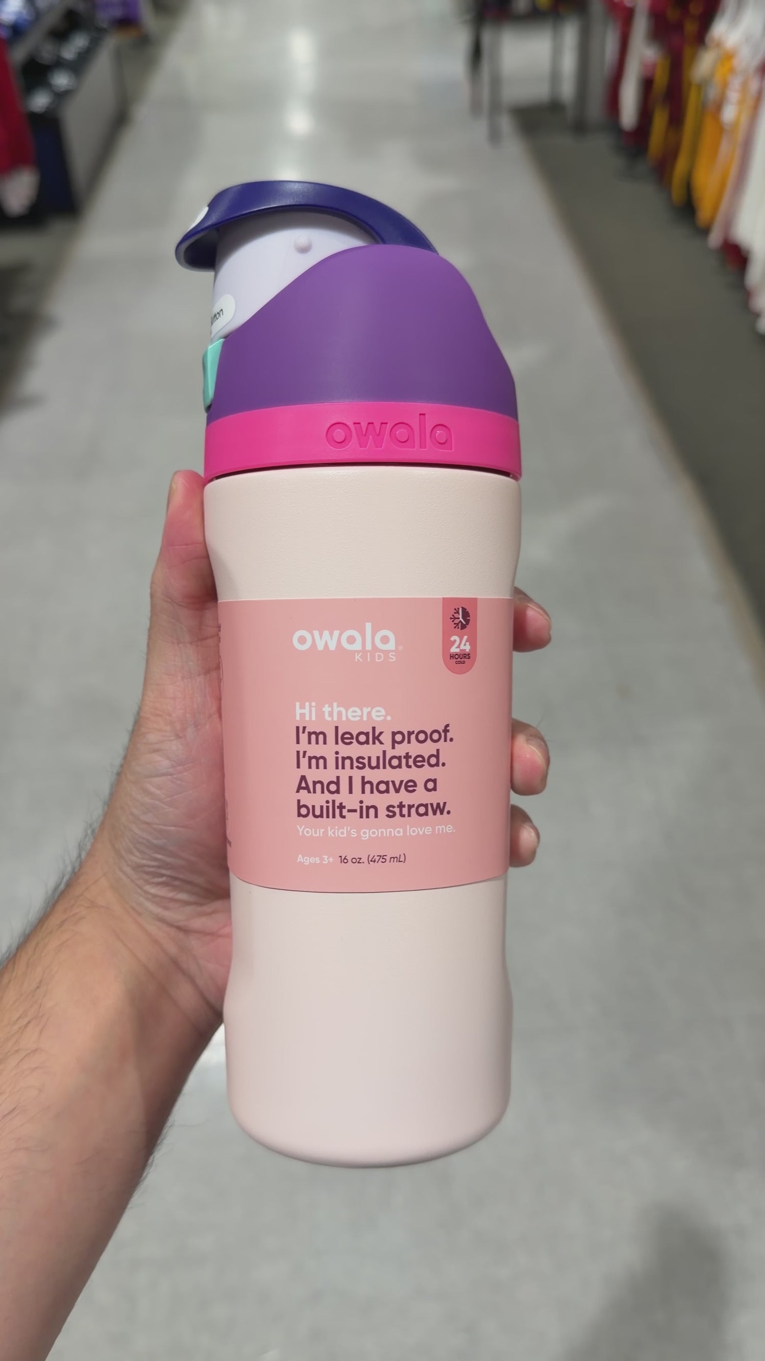 Owala 輕鬆喝 兔兔粉 - Bunny Business