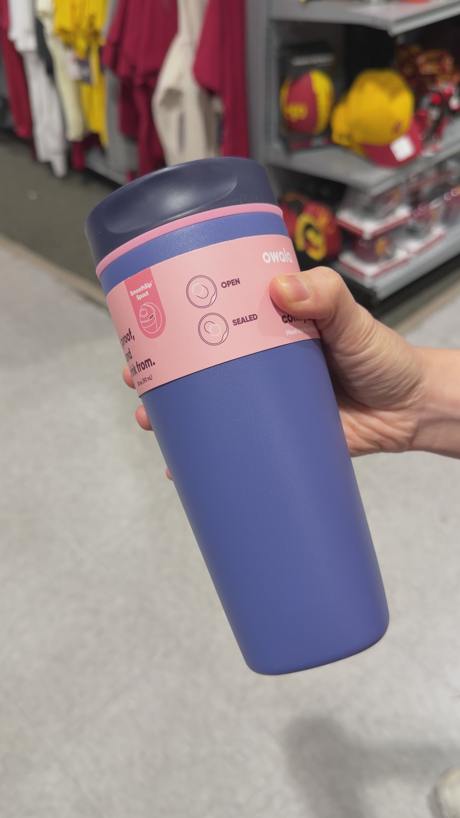 Owala 不漏咖啡杯 - Blue Jay