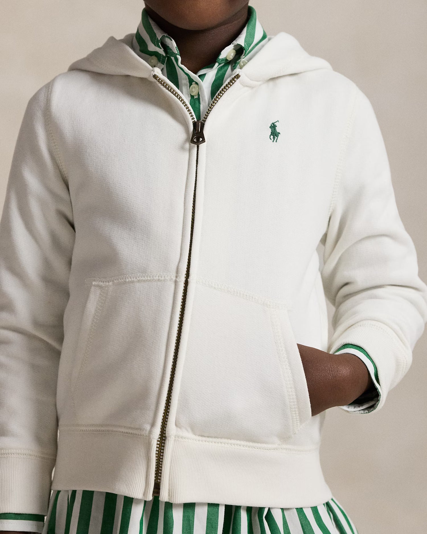 RL女小童 小馬帽T外套