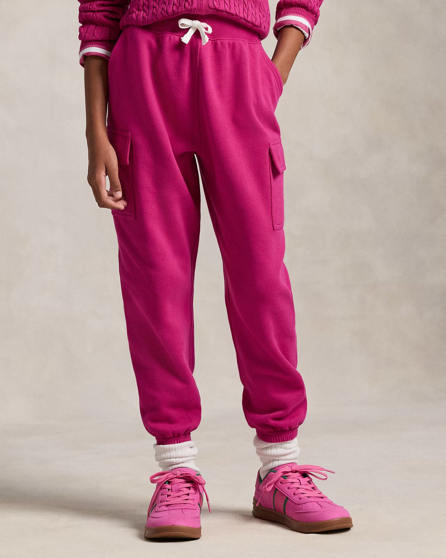 RL女大童 口袋棉褲