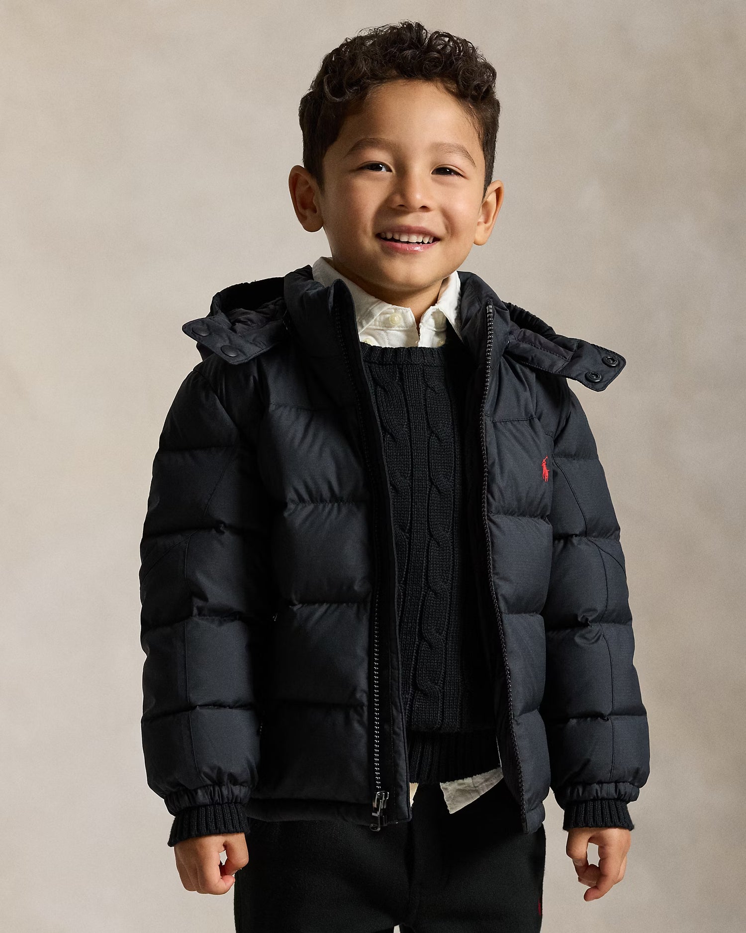 RL男小童 羽絨連帽外套 650