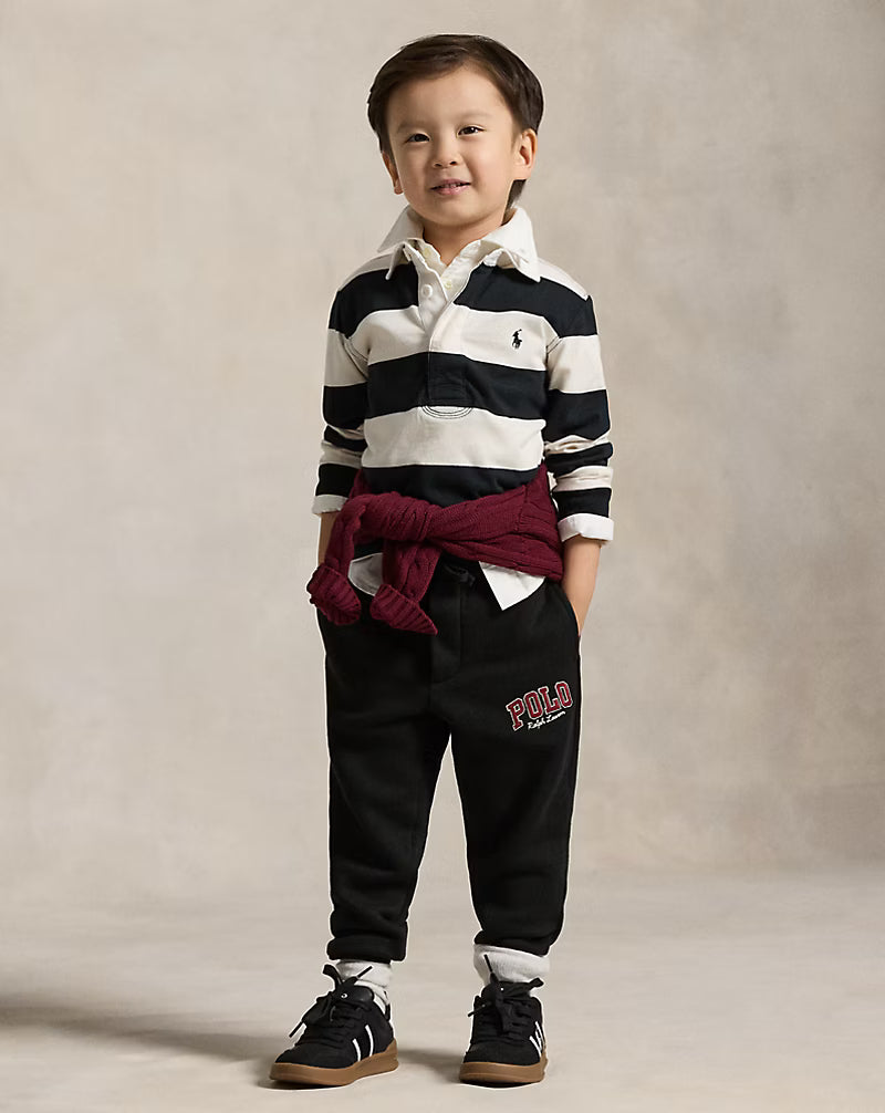 RL男小童 logo棉褲