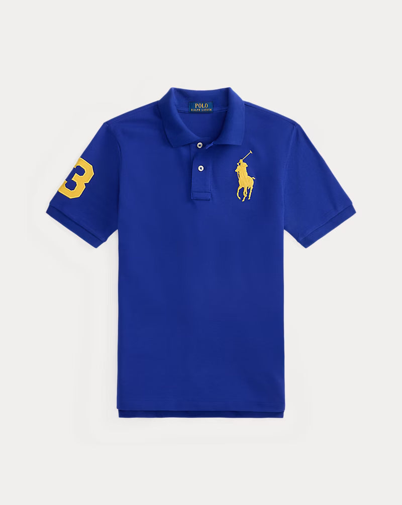 RL男大童 網眼大馬polo衫