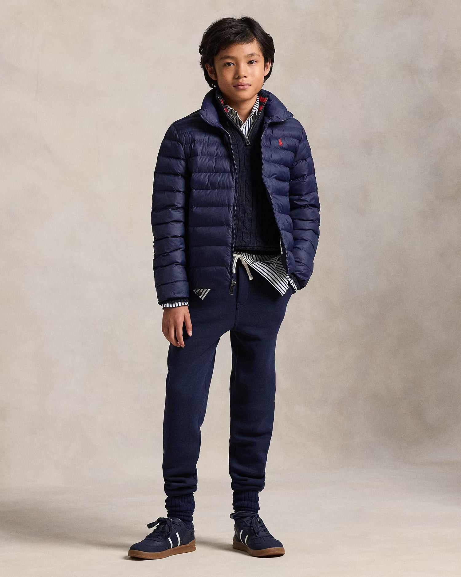 RL男大童 好收納科技羽絨外套