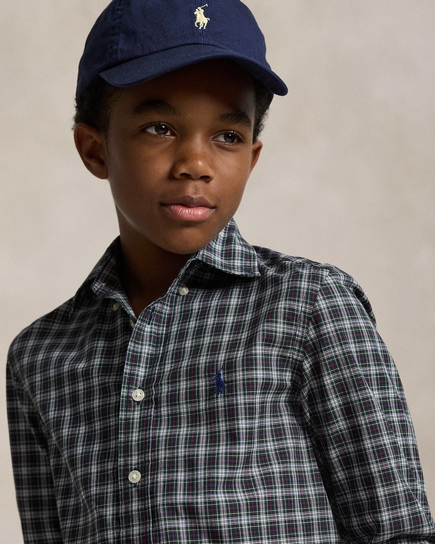 RL男大童 棉質襯衫