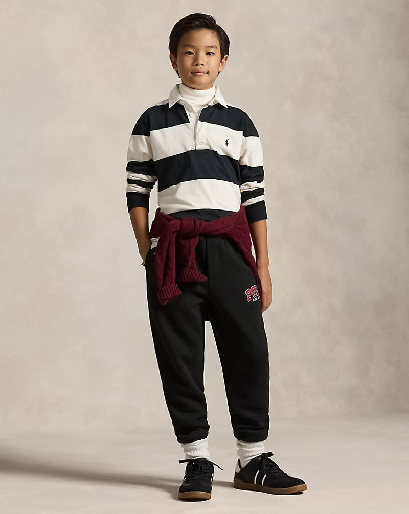 RL男大童 Logo棉褲