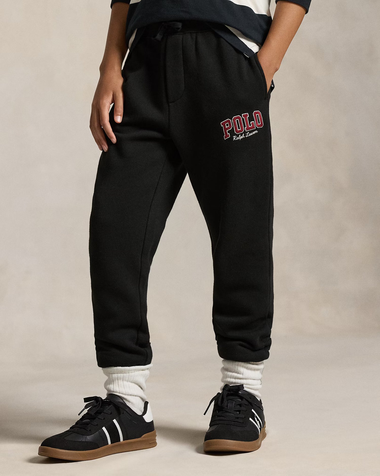 RL男大童 Logo棉褲