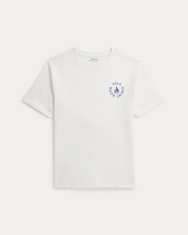 RL 男大童 圓圈logo短T