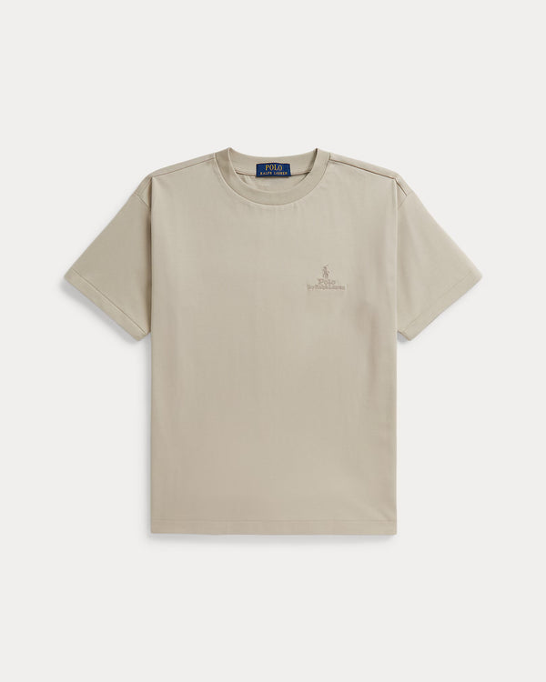 RL 男大童 小馬logo短T