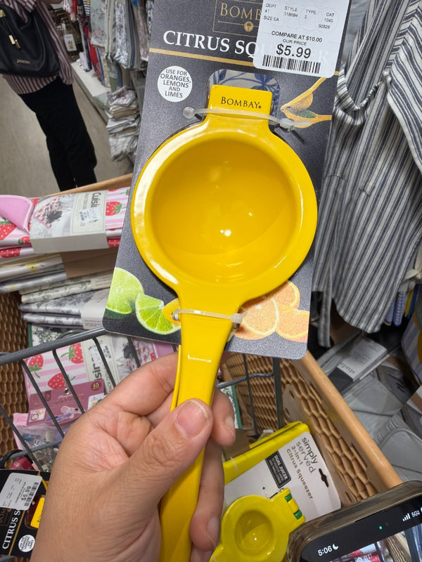居家 巨無霸擠檸檬